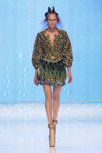 Paris Fashion Week: Alexander McQueen Spring 2010 Paris Fashion Week: Alexander McQueen Spring 2010