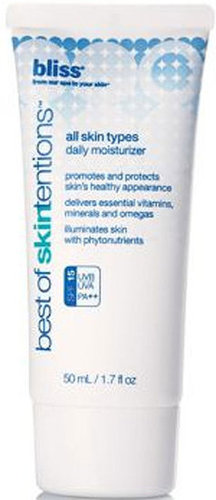 Reader Review of the Day: Bliss Best of Skintentions Daily Moisturizer