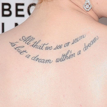 Can You Guess the Celebrities With These 5 Tattoos? Can You Guess the Celebrities With These 5 Tattoos?