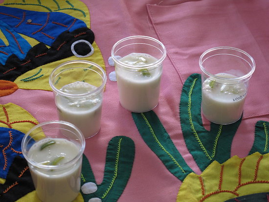 Rum With Coconut and Lime