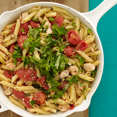 Fast & Easy Rachael Ray Recipe For Sicilian Swordfish Penne