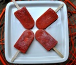 Peach Mint Popsicle recipe
