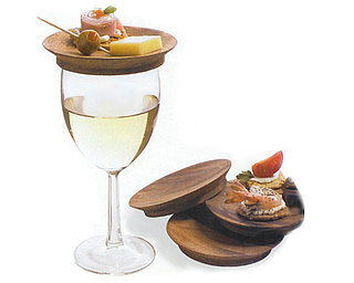 Poll: Wine Glass Top Appetizer Plate