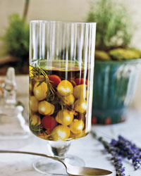 Marinated Goat Cheese, Olives, Artichokes and Tomatoes Marinated Goat Cheese, Olives, Artichokes and Tomatoes