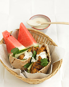 Fast & Easy Recipe For Tandoori-Style Chicken Burgers