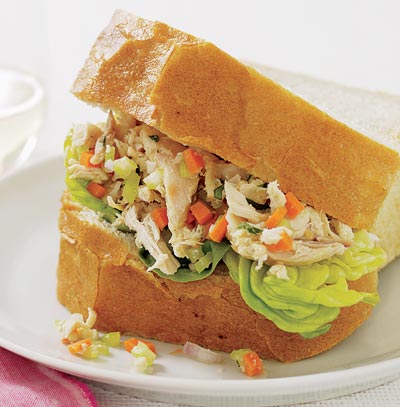 Who Ya Callin' Chicken? Stuffed Sammie Pockets Who Ya Callin' Chicken? Stuffed Sammie Pockets