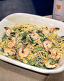 Mario Batali's Shrimp and Spaghetti Pasta Recipe Mario Batali's Shrimp and Spaghetti Pasta Recipe