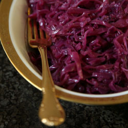 Braised Red Cabbage with Bacon Braised Red Cabbage with Bacon
