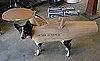 Doggie Wears USS Enterprise With Beer Can Boosters: In the LINK of an Eye!