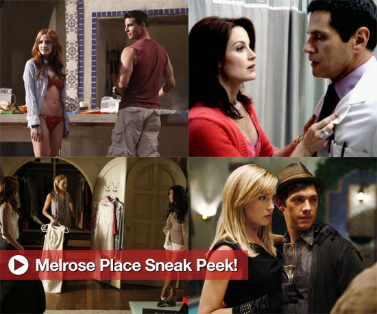 New Photos From Melrose Place With Ashlee Simpson in a Bikini