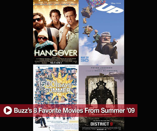 Buzz's 8 Favorite Movies From Summer '09