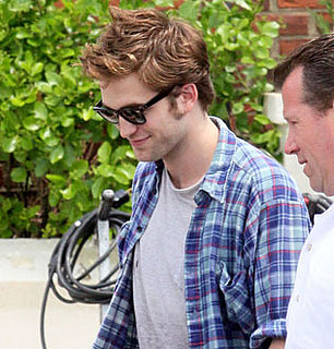 Photos of Robert Pattinson Leaving the Remember Me Set