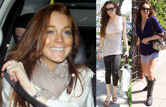 Photos of Lindsay Lohan in LA