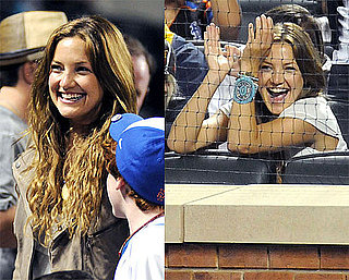 Photos of Kate Hudson Watching Alex Rodriguez Play at Citi Field in New York