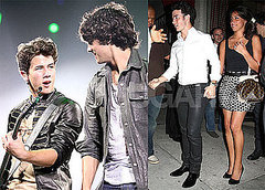 Photos of Nick Jonas, Kevin Jonas, Joe Jonas at an Engagement Party for Kevin Jonas and Danielle Deleasa