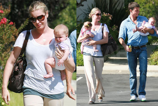 Photos of Rebecca Romijn and Jerry O'Connell