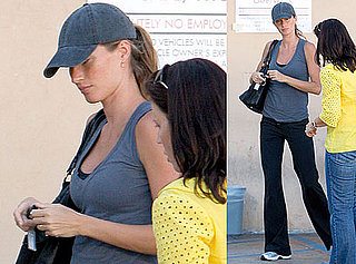 Photos of Pregnant Gisele Bundchen Leaving Lunch in LA