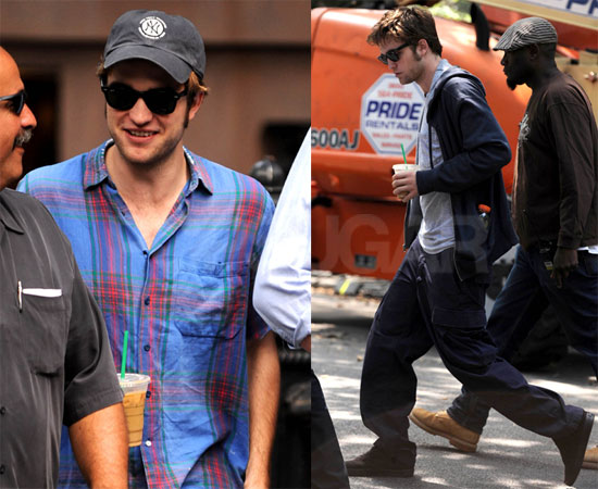 Photos of Robert Pattinson on Set 