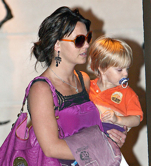 Photos of Britney Spears, Jayden James, Sean Preston in Paris