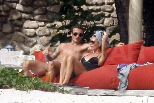 Photos of David and Victoria Beckham on Vacation Photos of David and Victoria Beckham on Vacation