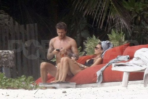 Photos of David and Victoria Beckham on Vacation Photos of David and Victoria Beckham on Vacation