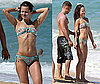 Photos of Mena Suvari Jet skiing in a Bikini