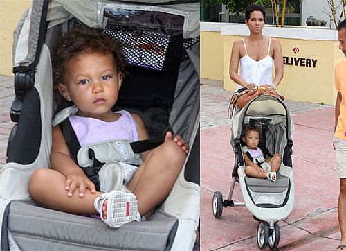 Photos of Halle Berry, Gabriel Aubry, Nahla Aubry in Miami
