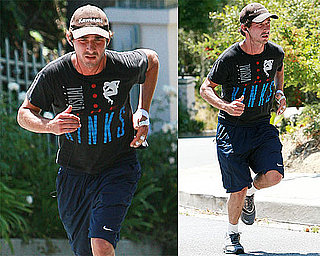 Photos of Shia LaBeouf Jogging in LA