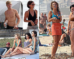 ... Stroup, Jessica Lowndes, Shirtless Trevor Donovan Filming 90210
