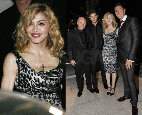 Photos of Madonna in Milan
