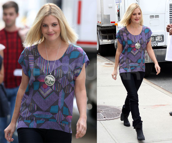 Photos of Drew Barrymore On Set