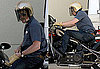 Photos of Brad Pitt Wired Cover August On His Motorcycle in LA
