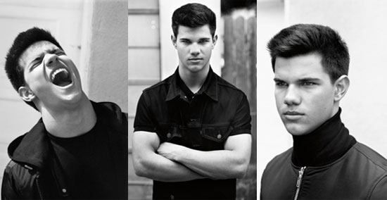 Photos of Taylor Lautner in Interview Magazine