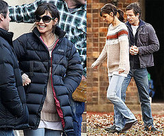 Photos of Katie Holmes on Set Photos of Katie Holmes on Set