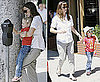 Photos of Jennifer Garner and Violet 