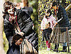 Photos of Katie Holmes and Suri Cruise on the Set 