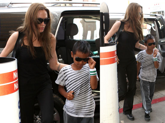 Photos of Angelina Jolie and Maddox Jolie-Pitt Photos of Angelina Jolie and Maddox Jolie-Pitt
