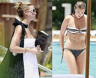 Whitney Port Lounges Poolside With LA Candy