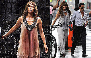 Photos of Jennifer Lopez Wet On Set of Back-Up Plan With Marc Anthony