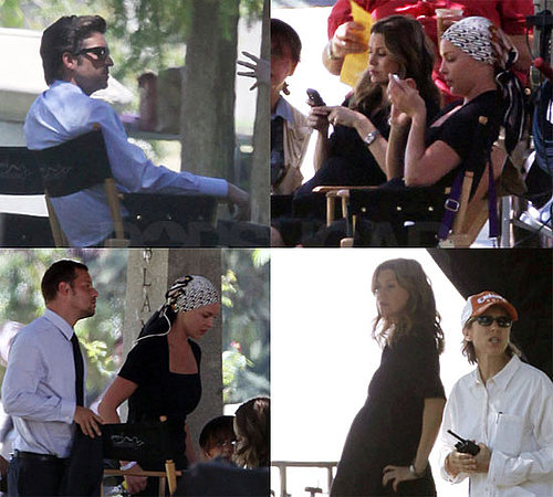 Photos on Set Of Grey's Anatomy With Pregnant Ellen Pompeo, Patrick Dempsey, Katherine Heigl and More