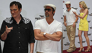 Photos of Brad Pitt, Diane Kruger, Quentin Tarantino at Inglourious Basterds Photo Call in Berlin
