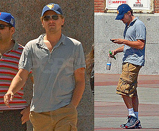 Photos of Leonardo DiCaprio in Spain, Rumored to Have Partied With Ashley Roberts While Bar Parties With New Man