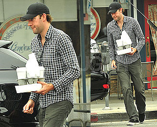 Photos of John Krasinski Getting Coffee in LA