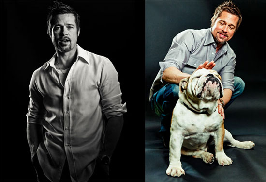 Photos of Brad Pitt in Parade