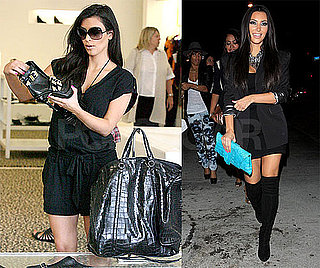 Photos of Kim Kardashian Shopping While News of Her Appearing on America's Next Top Model Hits