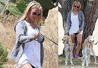 Photos of Jessica Simpson Hiking in LA With Ken Paves; Talking About Her New Lingerie Line