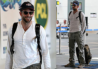 Photos of Bradley Cooper in Vancouver Airport, His Rep Denies He's Dating Jennifer Aniston