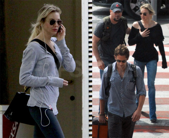 Photos of Renee and Bradley Cooper Sharing a Car Photos of Renee and Bradley Cooper Sharing a Car