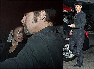 Photos of Angelina Jolie, Brad Pitt at Dinner Date in LA