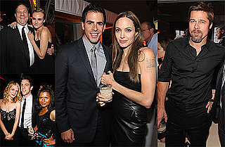 Photos of Brad Pitt, Angelina Jolie, Diane Kruger, Eli Roth, and BJ Novak at the LA Afterparty For Inglourious Basterds